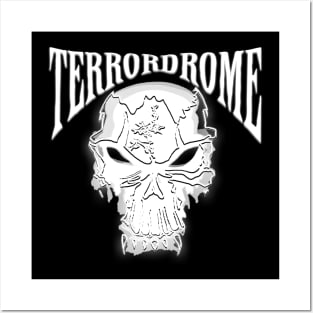 Terrordrome White Posters and Art